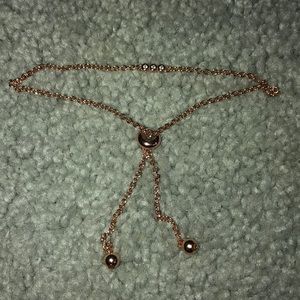 Rose gold bracelet